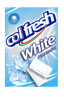 ColFresh Sugar Free Chewing Gum - Peppermint -28g